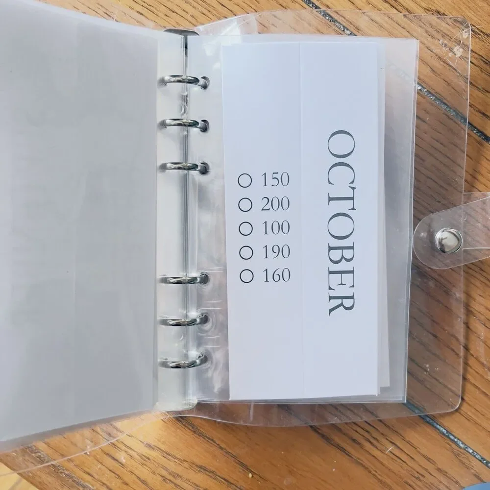 10K Envelope Challenge Budget Planner Money Saving Cash Challenge Book